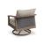 Harmony Headlands Aluminum/Polyester Swivel Lounge Chair with Cushion