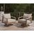 Harmony Headlands Aluminum/Polyester Swivel Lounge Chair with Cushion
