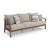Harmony Headlands Aluminum/Polyester Sofa with Cushion