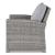 Naples Beach Outdoor Nuvella Fabric/Resin Wicker Set
