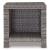 Salem Beach Outdoor Resin Wicker Square End Table