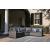 Salem Beach Outdoor Nuvella Fabric/Resin Wicker Sectional Sofa