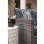 Salem Beach Outdoor Nuvella Fabric/Resin Wicker Left-Arm Facing & Right-Arm Facing Loveseat