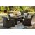 Ashley SM Easy Isle Resin/Fabric Outdoor Dining Set