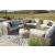 Calworth 9-Piece Outdoor Nuvella Fabric/Resin Wicker Sectional Sofa