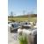 Calworth 9-Piece Outdoor Nuvella Fabric/Resin Wicker Sectional Sofa