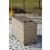 Calworth Outdoor Resin Wicker Console w/Drink Holders
