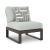 Beachloft Polyester/Aluminum 3-Piece Outdoor Modular Sofa