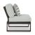 Beachloft Polyester/Aluminum 2-Piece Outdoor Modular Loveseat