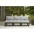 Beachloft Polyester/Aluminum 3-Piece Outdoor Modular Sofa