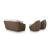 Double Point Resin Wicker 3-Piece Patio Set