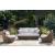 Double Point Resin Wicker 3-Piece Patio Set