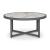Ocean Beach Round Aluminum/Faux Stone Cocktail Table