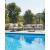 Ocean Beach Aluminum/Polyester Swivel Lounge Chair with Cushion