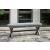 Elite Park Outdoor Nuvella Fabric Bench