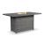 Palazzo Outdoor Resin Wicker Bar Table w/Fire Pit