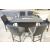 Palazzo Outdoor Resin Wicker Bar Table Set w/Fire Pit