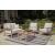 Hallow Creek Nuvella Fabric Outdoor Set