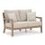 Hallow Creek Nuvella Fabric Outdoor Set