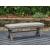 Hillside Barn Outdoor Nuvella Fabric/Weatherwood Dining Set