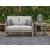 Hillside Barn Outdoor Weatherwood Square End Table