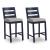 East Beach Aluminum/Polyethylene/Fabric Barstool