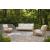 Carter Hall Polyester/Wood Outdoor Sofa with Cushion