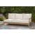 Carter Hall Polyester/Wood Outdoor Sofa with Cushion