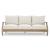 Carter Hall Polyester/Wood Outdoor Sofa with Cushion