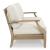 Carter Hall Polyester/Wood Outdoor Sofa with Cushion