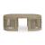 Serena Shores Rectangular Wood/Polyester Cocktail Table