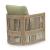 Serena Shores Wood/Polyester Patio Set