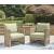 Serena Shores 2-Piece Wood/Polyester Lounge Chair with Cushion
