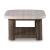 Dolan Creek Rectangular Aluminum/Resin Wicker Cocktail Table