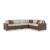 Dolan Creek L-Shaped Resin Wicker 4-Piece Outdoor Sectional