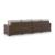 Dolan Creek L-Shaped Resin Wicker 4-Piece Outdoor Sectional