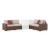 Dolan Creek L-Shaped Resin Wicker 3-Piece Outdoor Sectional