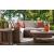 Dolan Creek L-Shaped Resin Wicker 3-Piece Outdoor Sectional