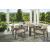 Serene Bay Aluminum Rectangular Dining Table