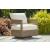 Serene Bay Aluminum/Polyester Swivel Glider Chair with Cushion