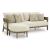 Serene Bay Aluminum/Polyester Sofa with Cushion