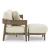Serene Bay Aluminum/Polyester Patio Set