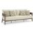 Serene Bay Aluminum/Polyester Sofa with Cushion