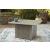 Cliff Trails Square Aluminum/Resin Wicker Fire Pit Table