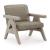 Cliff Trails Wicker/Aluminum Rocking Lounge Chair