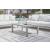 Hurley Park Rectangular Aluminum/Faux Stone Cocktail Table