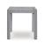 Hurley Park Square Aluminum/Faux Stone End Table