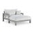 Hurley Park Aluminum/Polyester Chaise Lounge with Cushion