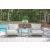 Hurley Park Aluminum/Polyester Swivel Chair with Cushion
