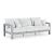 Hurley Park Aluminum/Polyester Sofa with Cushion